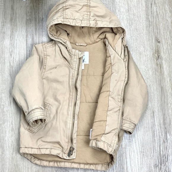 Hooded Twill Utility Scout Jacket for Boys - Picture 5 of 6